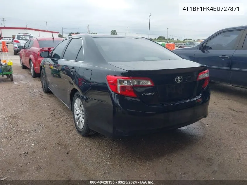 4T1BF1FK4EU727871 2014 Toyota Camry Le