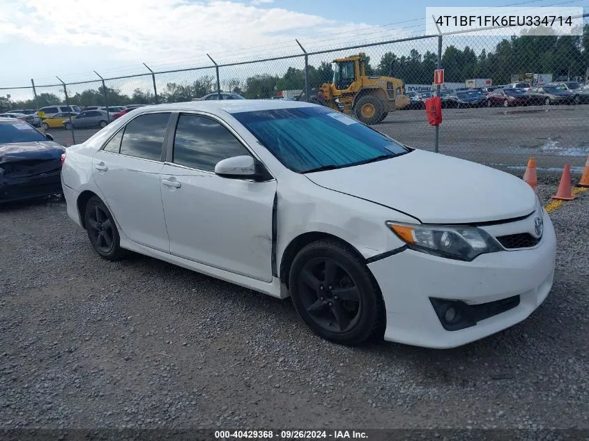 4T1BF1FK6EU334714 2014 Toyota Camry L/Se/Le/Xle