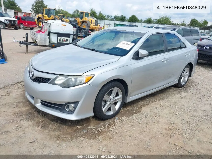 4T1BF1FK6EU348029 2014 Toyota Camry Se