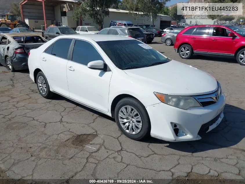 4T1BF1FK1EU445283 2014 Toyota Camry Le