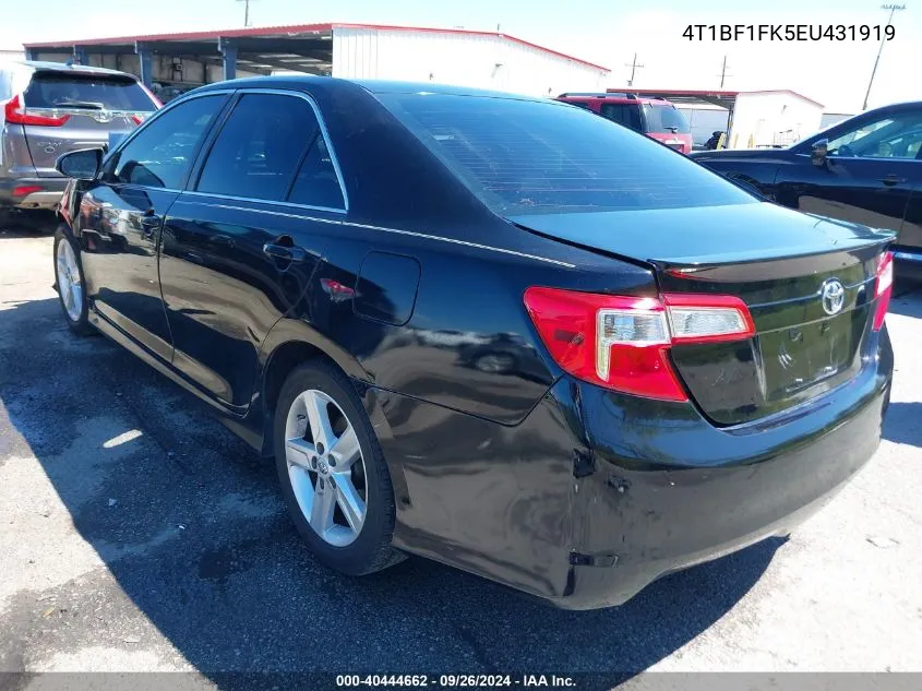 4T1BF1FK5EU431919 2014 Toyota Camry Se