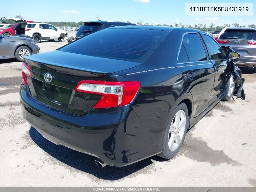 4T1BF1FK5EU431919 2014 Toyota Camry Se