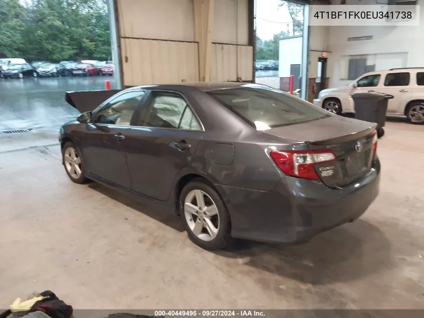 4T1BF1FK0EU341738 2014 Toyota Camry Se