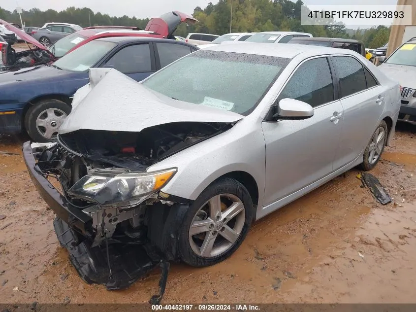 2014 Toyota Camry Se VIN: 4T1BF1FK7EU329893 Lot: 40452197