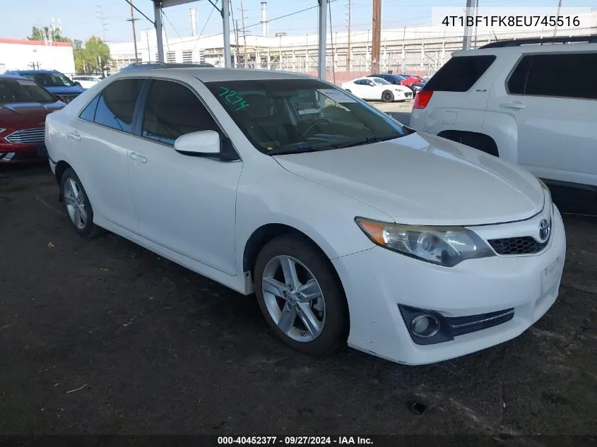 4T1BF1FK8EU745516 2014 Toyota Camry Se