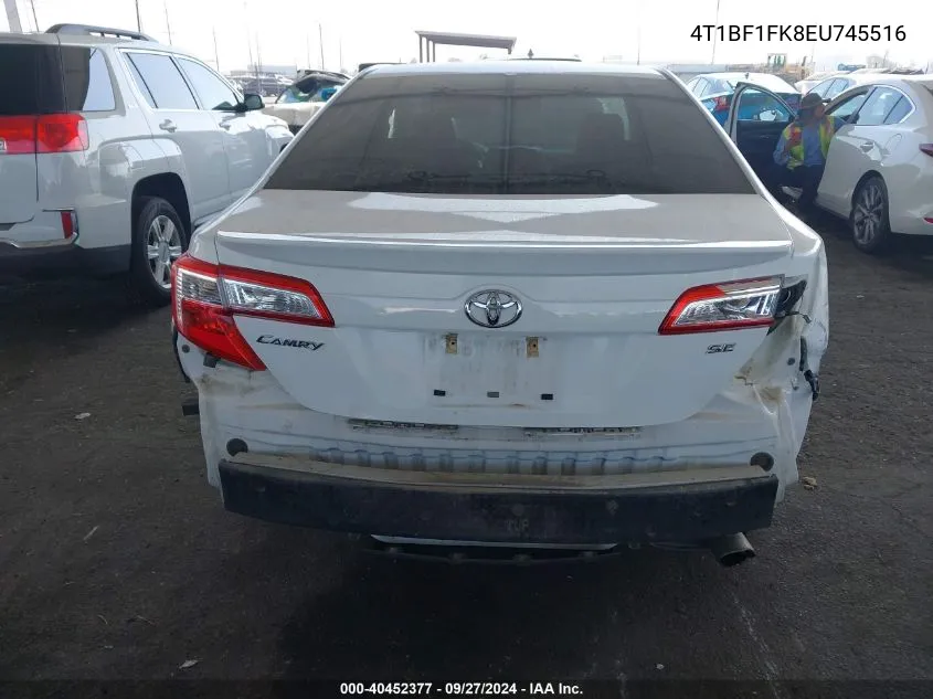 4T1BF1FK8EU745516 2014 Toyota Camry Se