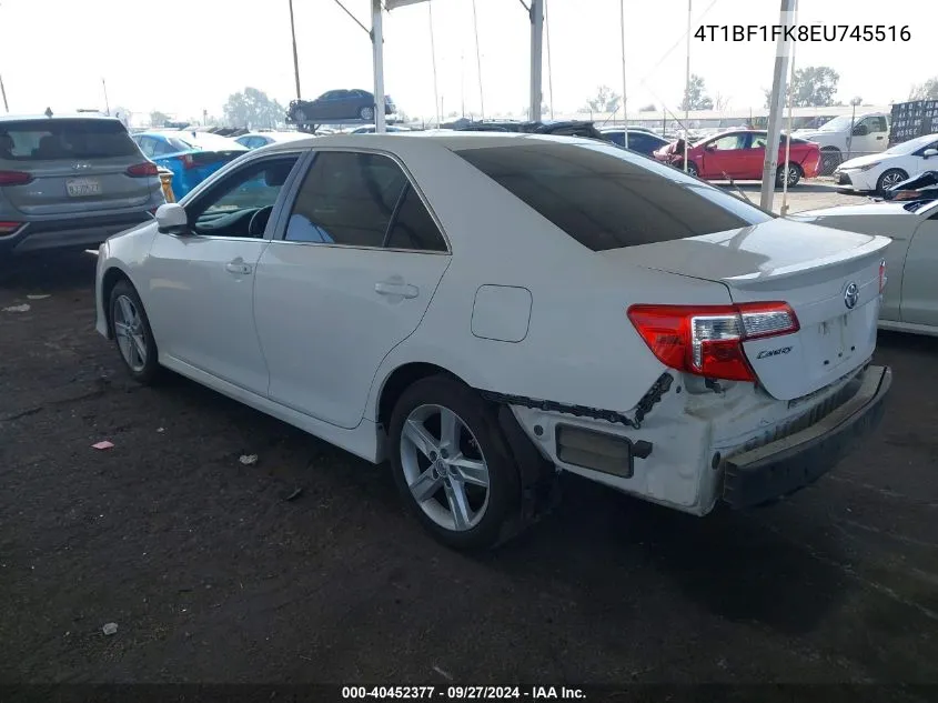 4T1BF1FK8EU745516 2014 Toyota Camry Se