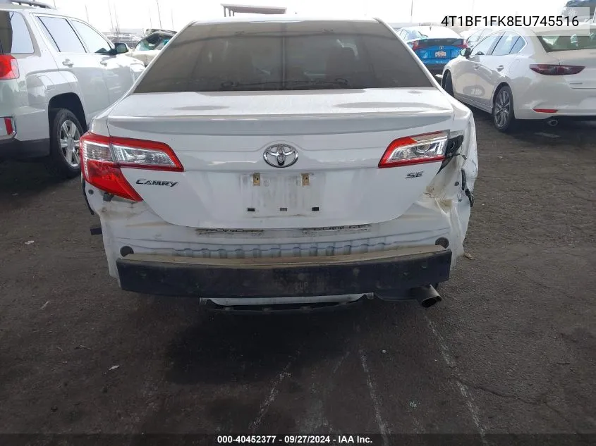 4T1BF1FK8EU745516 2014 Toyota Camry Se