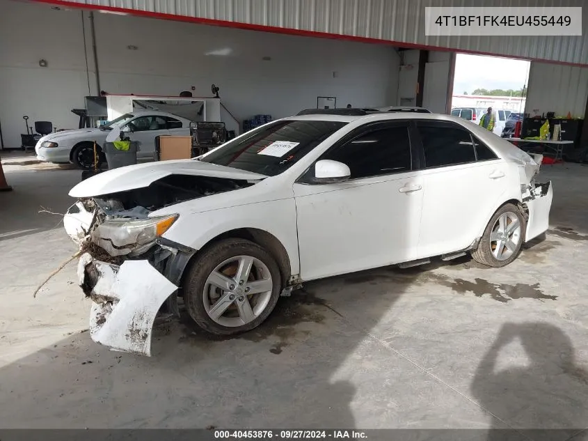 4T1BF1FK4EU455449 2014 Toyota Camry Se