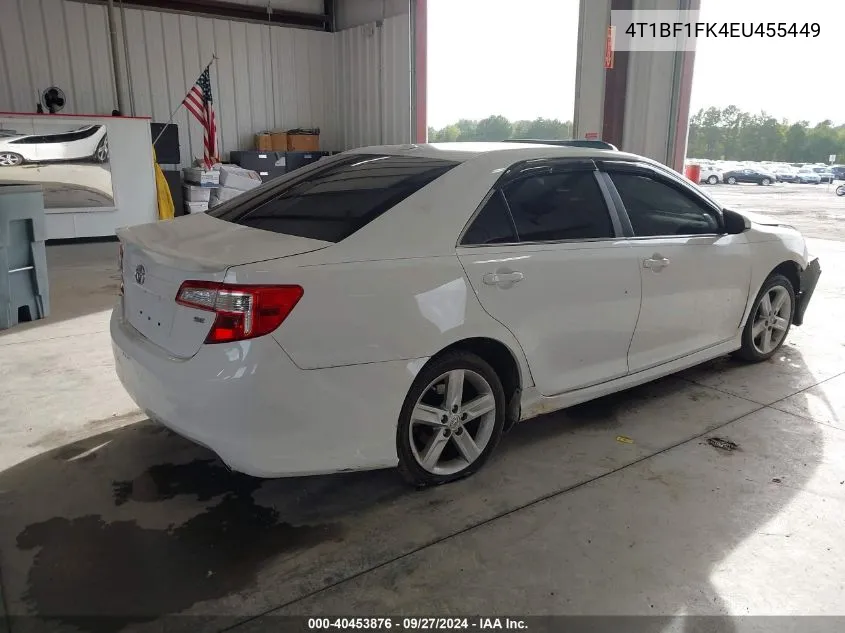 4T1BF1FK4EU455449 2014 Toyota Camry Se