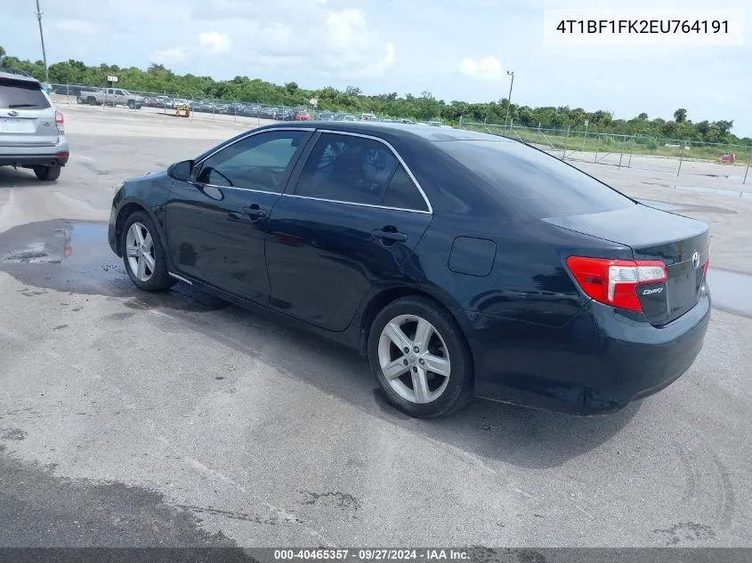 4T1BF1FK2EU764191 2014 Toyota Camry L