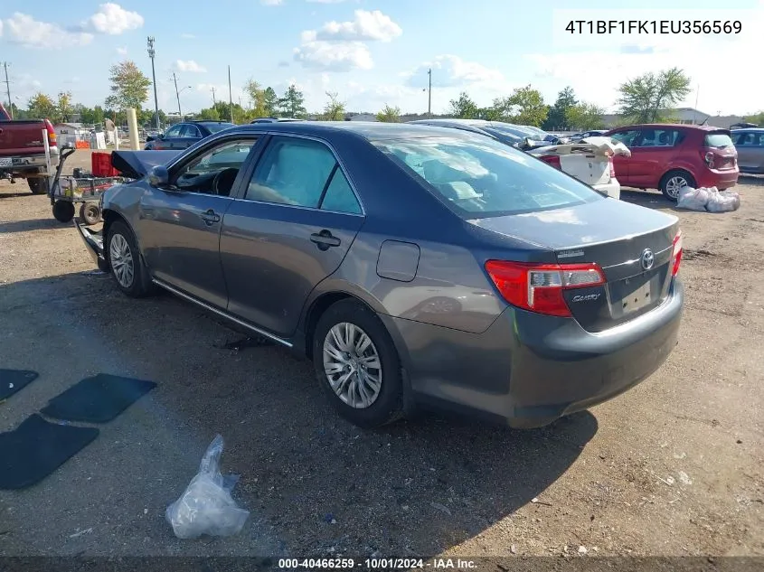 4T1BF1FK1EU356569 2014 Toyota Camry Le