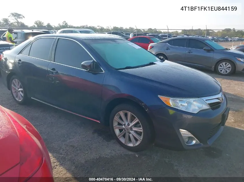 2014 Toyota Camry Xle VIN: 4T1BF1FK1EU844159 Lot: 40470416