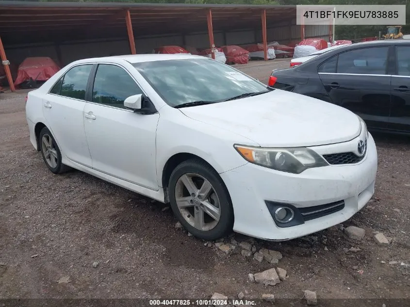 2014 Toyota Camry Se VIN: 4T1BF1FK9EU783885 Lot: 40477825