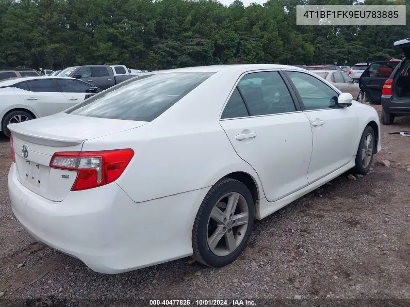 4T1BF1FK9EU783885 2014 Toyota Camry Se