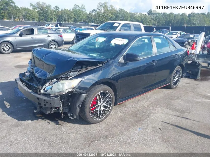 4T1BF1FK7EU846997 2014 Toyota Camry Se