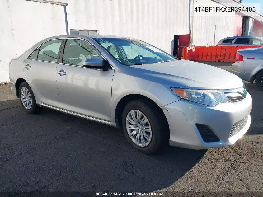 2014 Toyota Camry Le VIN: 4T4BF1FKXER394405 Lot: 40513461