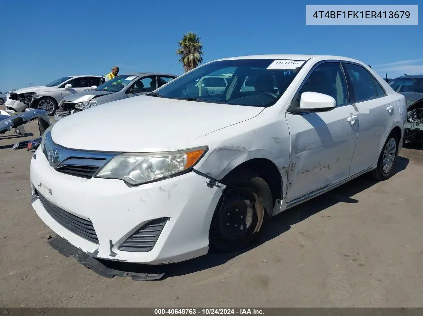 4T4BF1FK1ER413679 2014 Toyota Camry Le