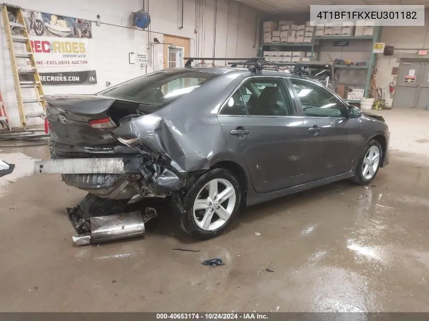 4T1BF1FKXEU301182 2014 Toyota Camry Se