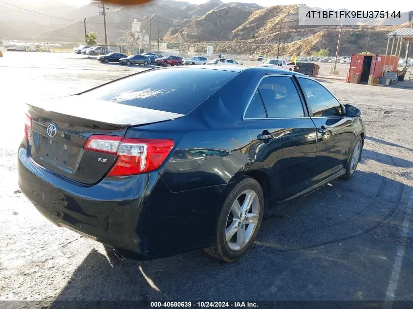 4T1BF1FK9EU375144 2014 Toyota Camry Se