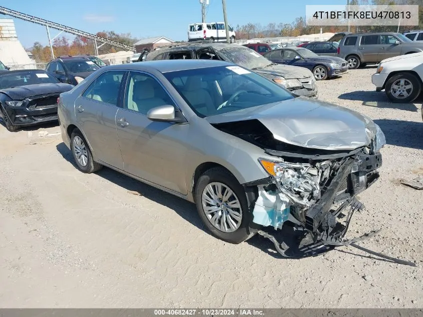 2014 Toyota Camry Le VIN: 4T1BF1FK8EU470813 Lot: 40682427