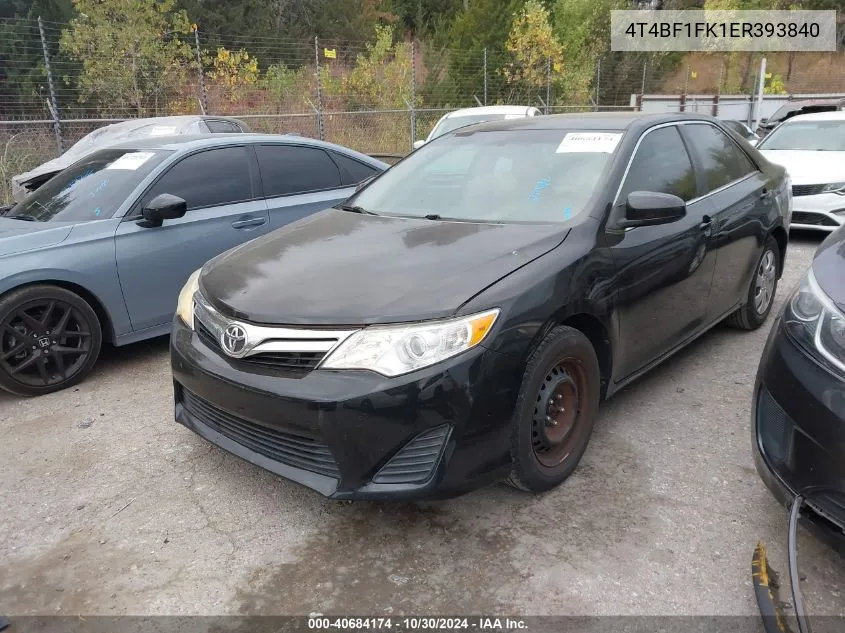 4T4BF1FK1ER393840 2014 Toyota Camry Le