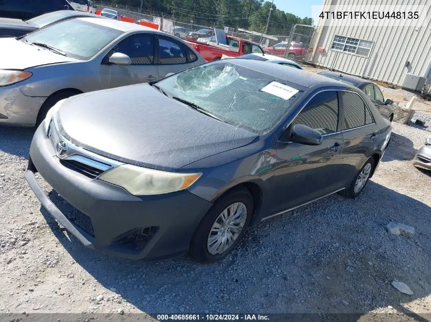 4T1BF1FK1EU448135 2014 Toyota Camry Le