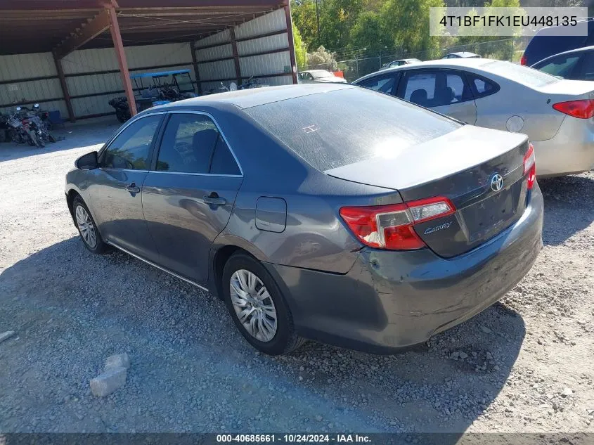 4T1BF1FK1EU448135 2014 Toyota Camry Le