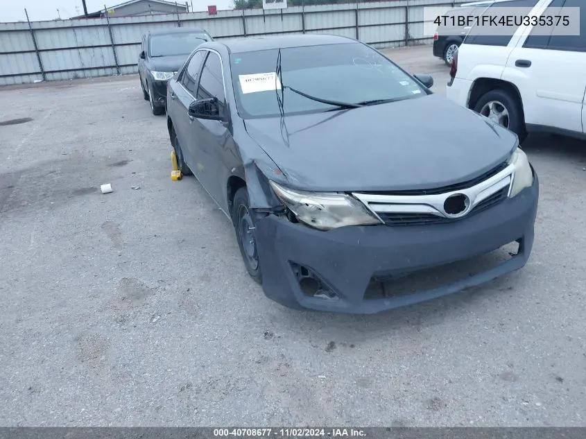 4T1BF1FK4EU335375 2014 Toyota Camry Le