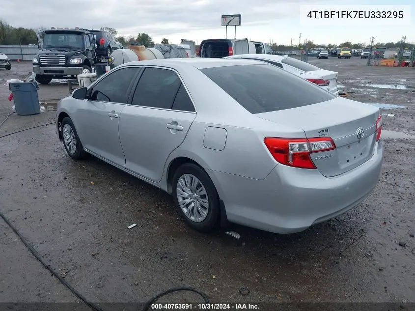 2014 Toyota Camry Le VIN: 4T1BF1FK7EU333295 Lot: 40753591