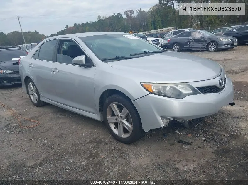 2014 Toyota Camry Se VIN: 4T1BF1FKXEU823570 Lot: 40762449