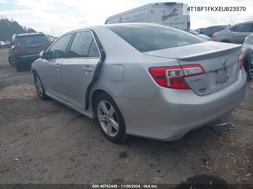 2014 Toyota Camry Se VIN: 4T1BF1FKXEU823570 Lot: 40762449