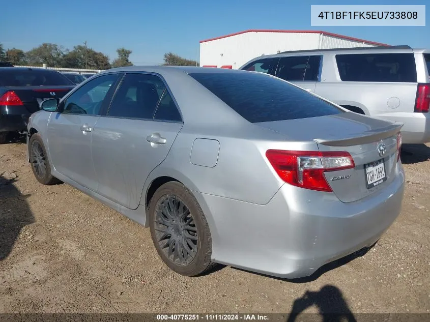 2014 Toyota Camry Se VIN: 4T1BF1FK5EU733808 Lot: 40775251