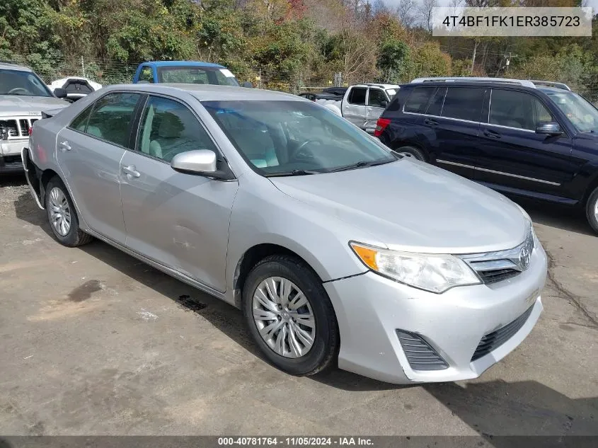 2014 Toyota Camry Le VIN: 4T4BF1FK1ER385723 Lot: 40781764