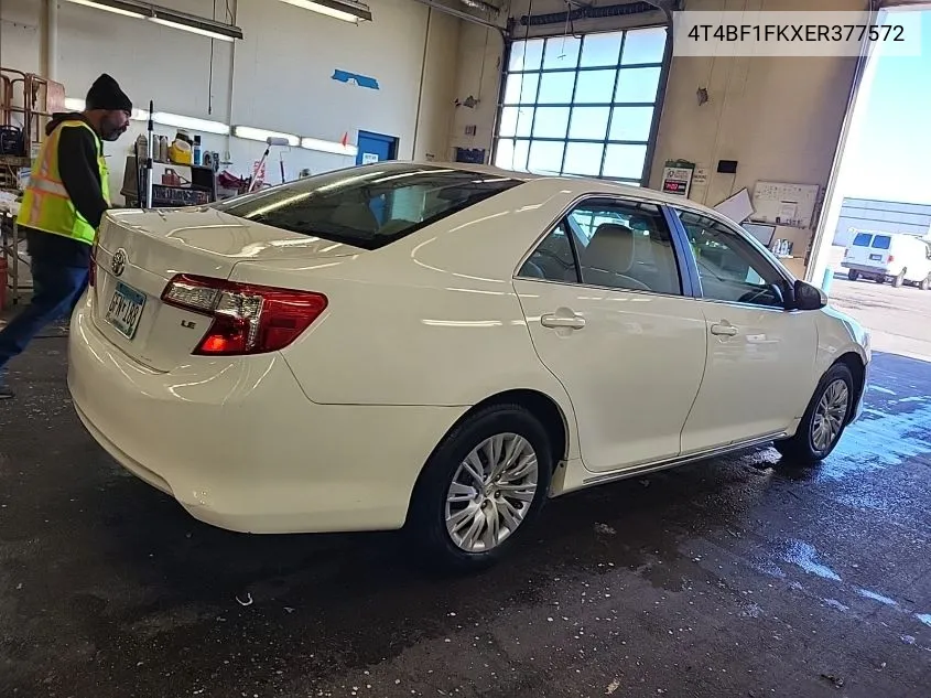 2014 Toyota Camry L/Se/Le/Xle VIN: 4T4BF1FKXER377572 Lot: 40816941