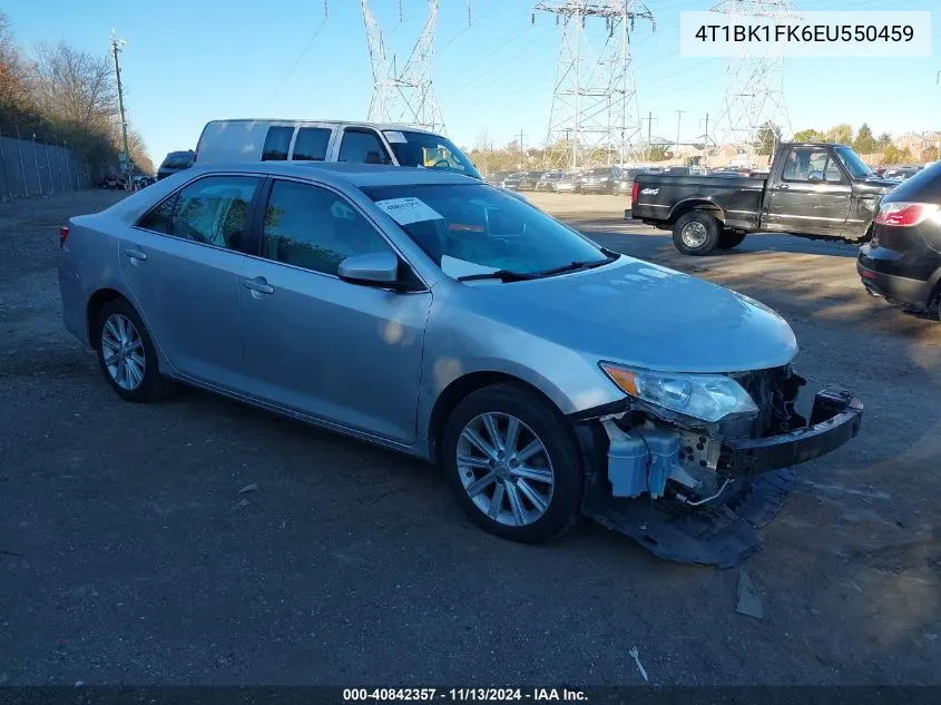 2014 Toyota Camry Xle V6 VIN: 4T1BK1FK6EU550459 Lot: 40842357