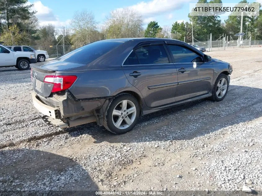 2014 Toyota Camry Se VIN: 4T1BF1FK5EU779462 Lot: 40848162