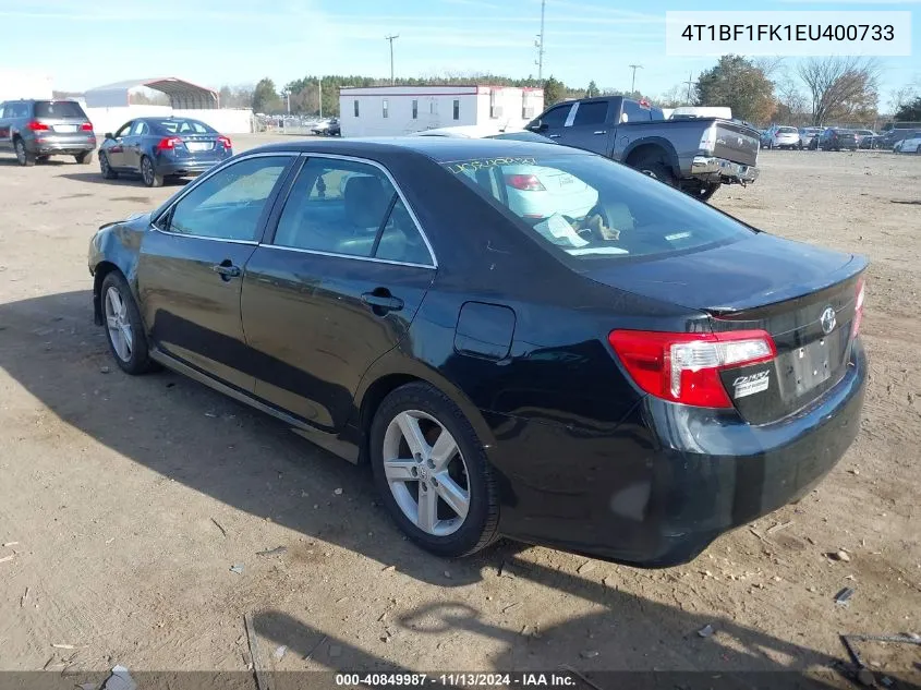 4T1BF1FK1EU400733 2014 Toyota Camry Se