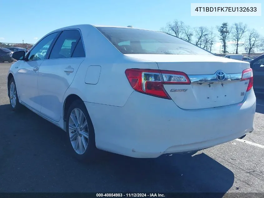 2014 Toyota Camry Hybrid Xle VIN: 4T1BD1FK7EU132633 Lot: 40854983