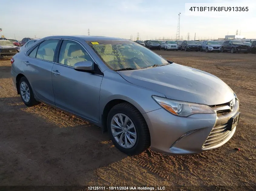 2015 Toyota Camry Le/Xle/Se/Xse VIN: 4T1BF1FK8FU913365 Lot: 12125111