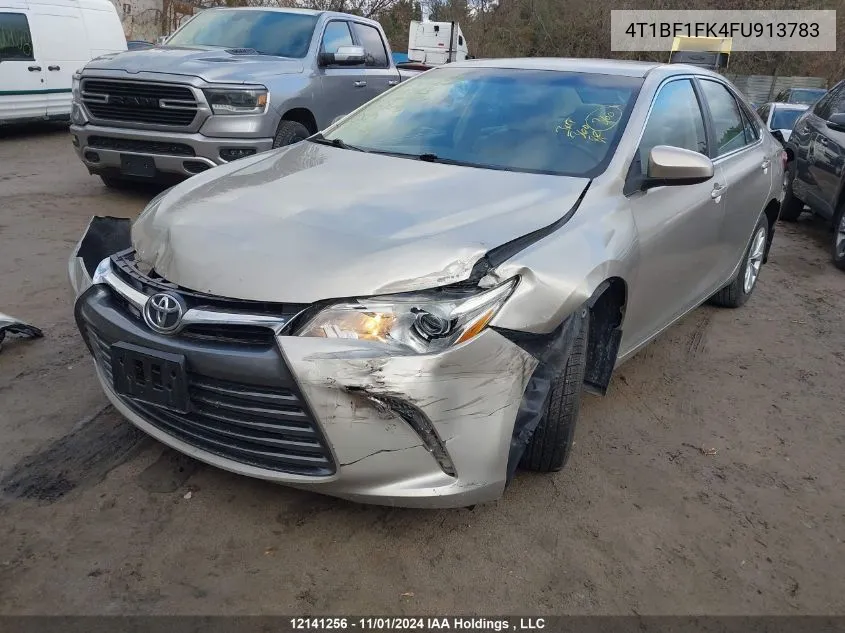 2015 Toyota Camry Le VIN: 4T1BF1FK4FU913783 Lot: 12141256