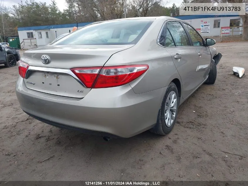 2015 Toyota Camry Le VIN: 4T1BF1FK4FU913783 Lot: 12141256