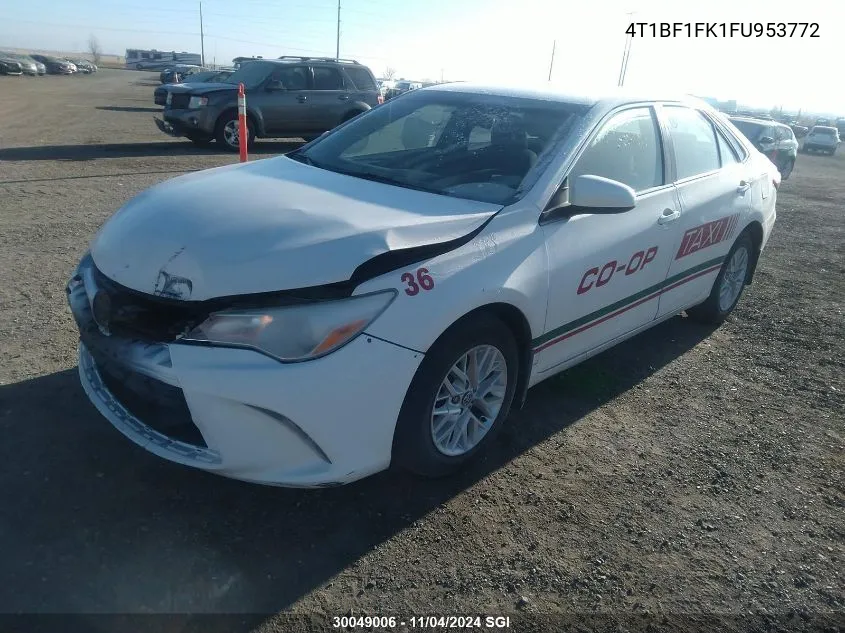 2015 Toyota Camry Le/Xle/Se/Xse VIN: 4T1BF1FK1FU953772 Lot: 30049006