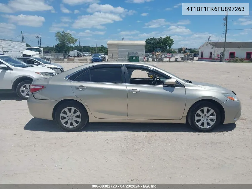 2015 Toyota Camry Le VIN: 4T1BF1FK6FU897263 Lot: 39302720