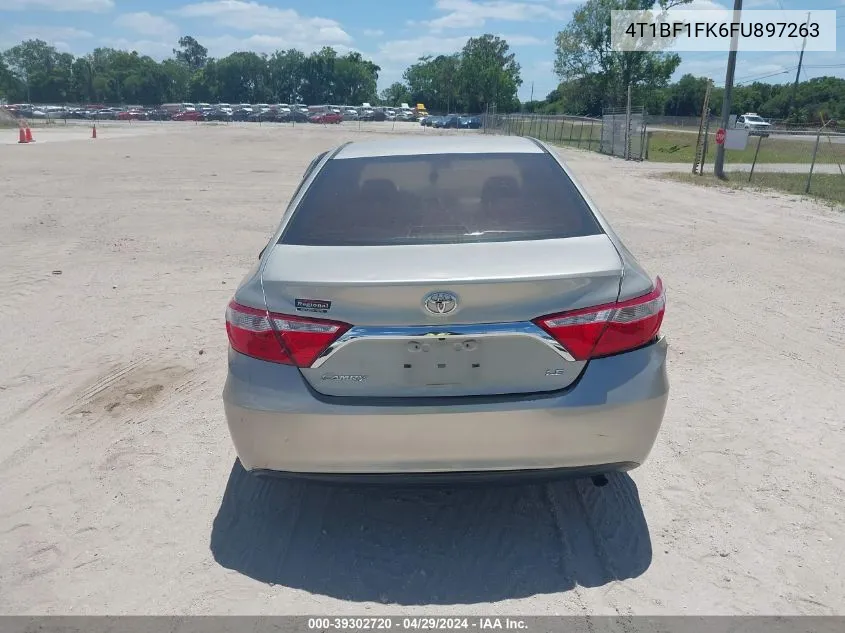 4T1BF1FK6FU897263 2015 Toyota Camry Le