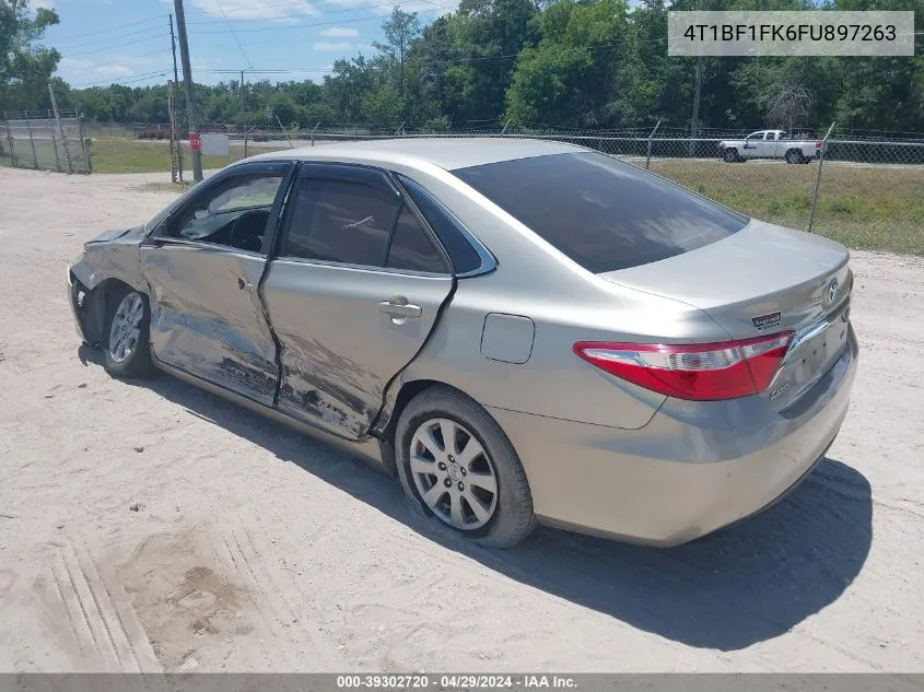 2015 Toyota Camry Le VIN: 4T1BF1FK6FU897263 Lot: 39302720