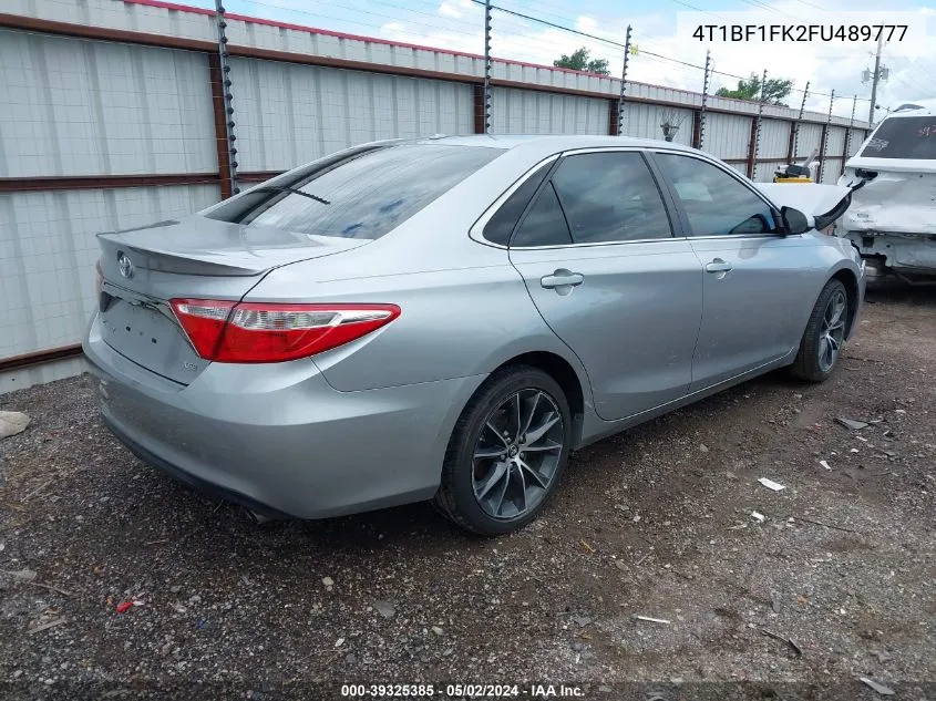 4T1BF1FK2FU489777 2015 Toyota Camry Xse