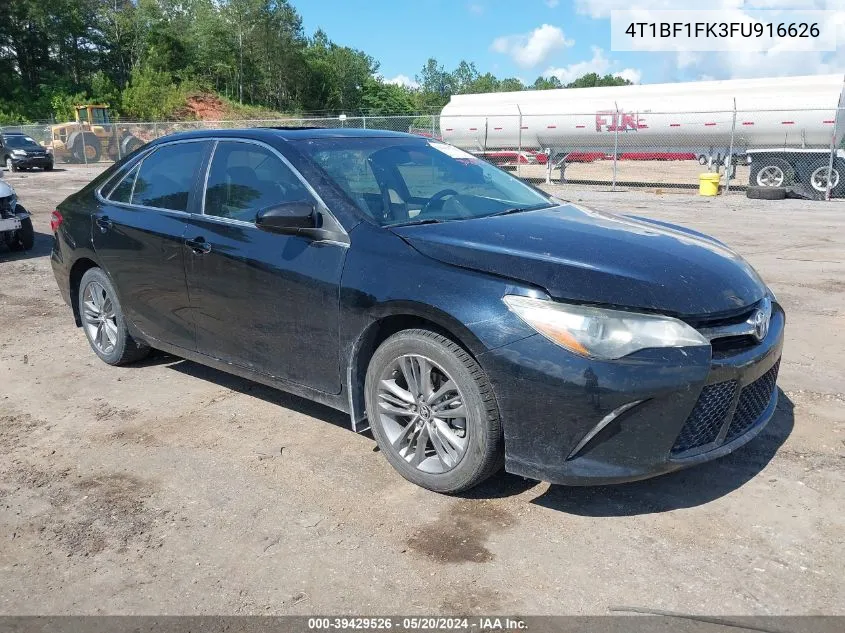 4T1BF1FK3FU916626 2015 Toyota Camry Se