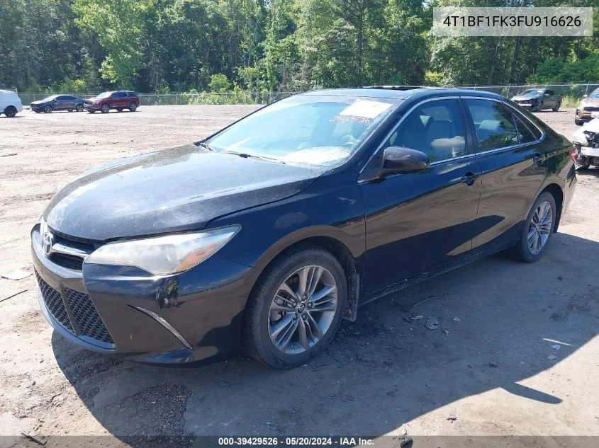 4T1BF1FK3FU916626 2015 Toyota Camry Se