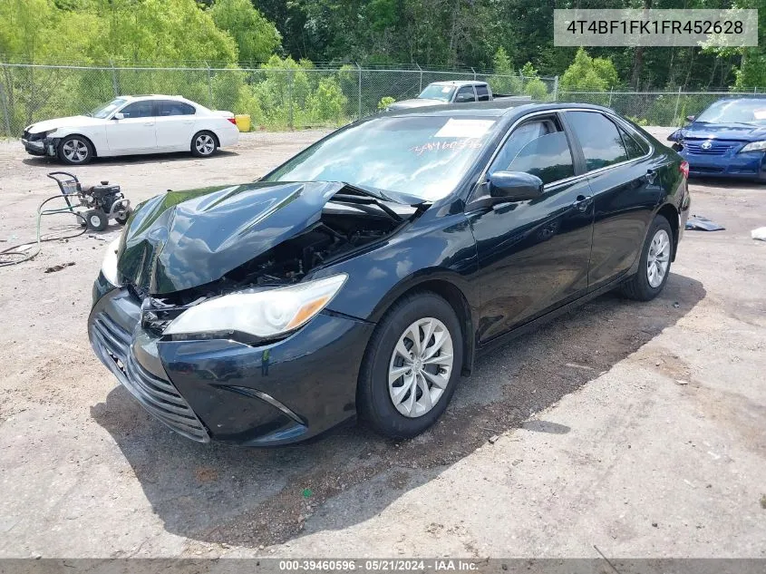 4T4BF1FK1FR452628 2015 Toyota Camry Le